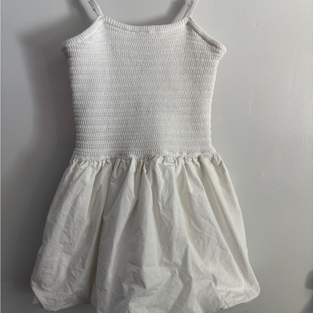 Forever 21 White Knit Tank Top